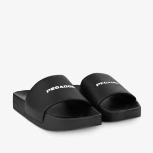 Pegador Logo Slide Black White