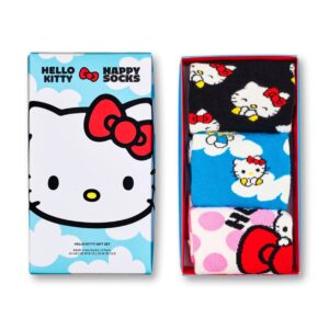 Hello Kitty 3-Pack Socks Gift Set Black