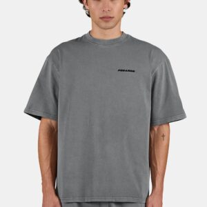 Logo Oversized Tee Vintage Grey Grey