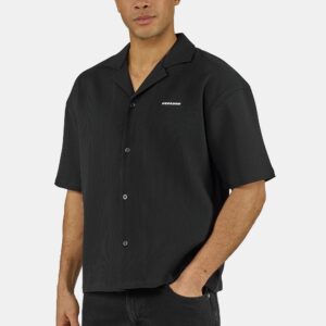 Troy Plissee Summer Shirt Black
